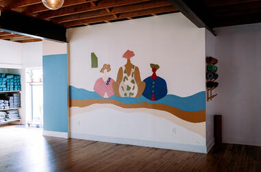 Commission | Mural | Heartfelt Yoga Studio